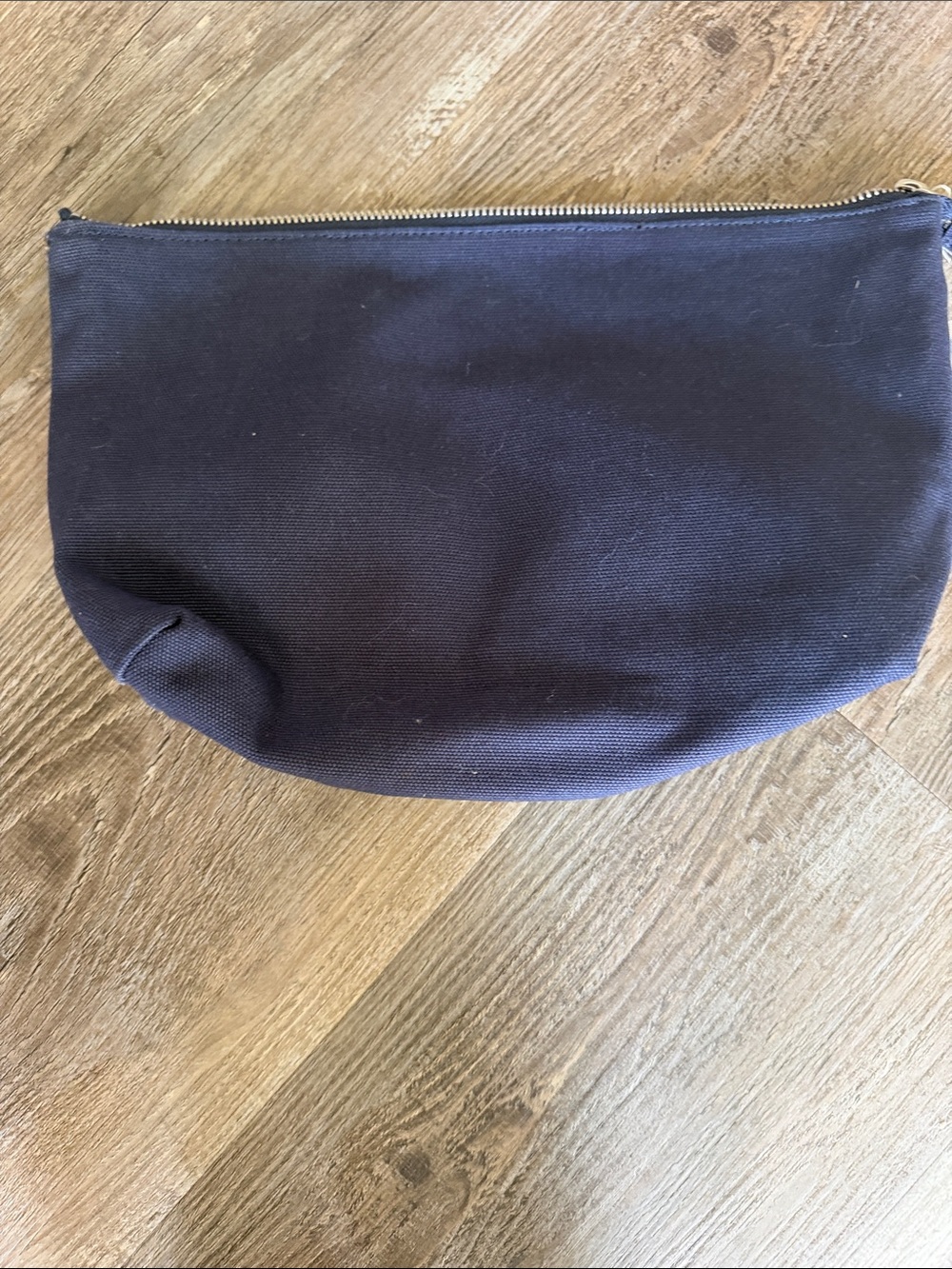 Quilted Koala | Pouch Bag in Dark Blue - Minimalist Travel Organizer
